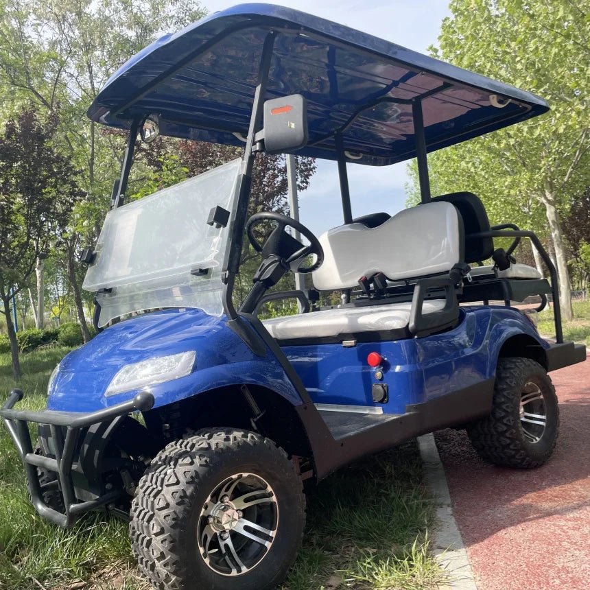 UltraLux Design Utility Vehicle Smart Design Electric Car Street Legal 4 Passenger Super Discount Electric Golf Cart With Front Basket