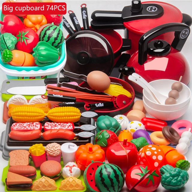 Educational Cooking Set for Fun Learning 74PCS