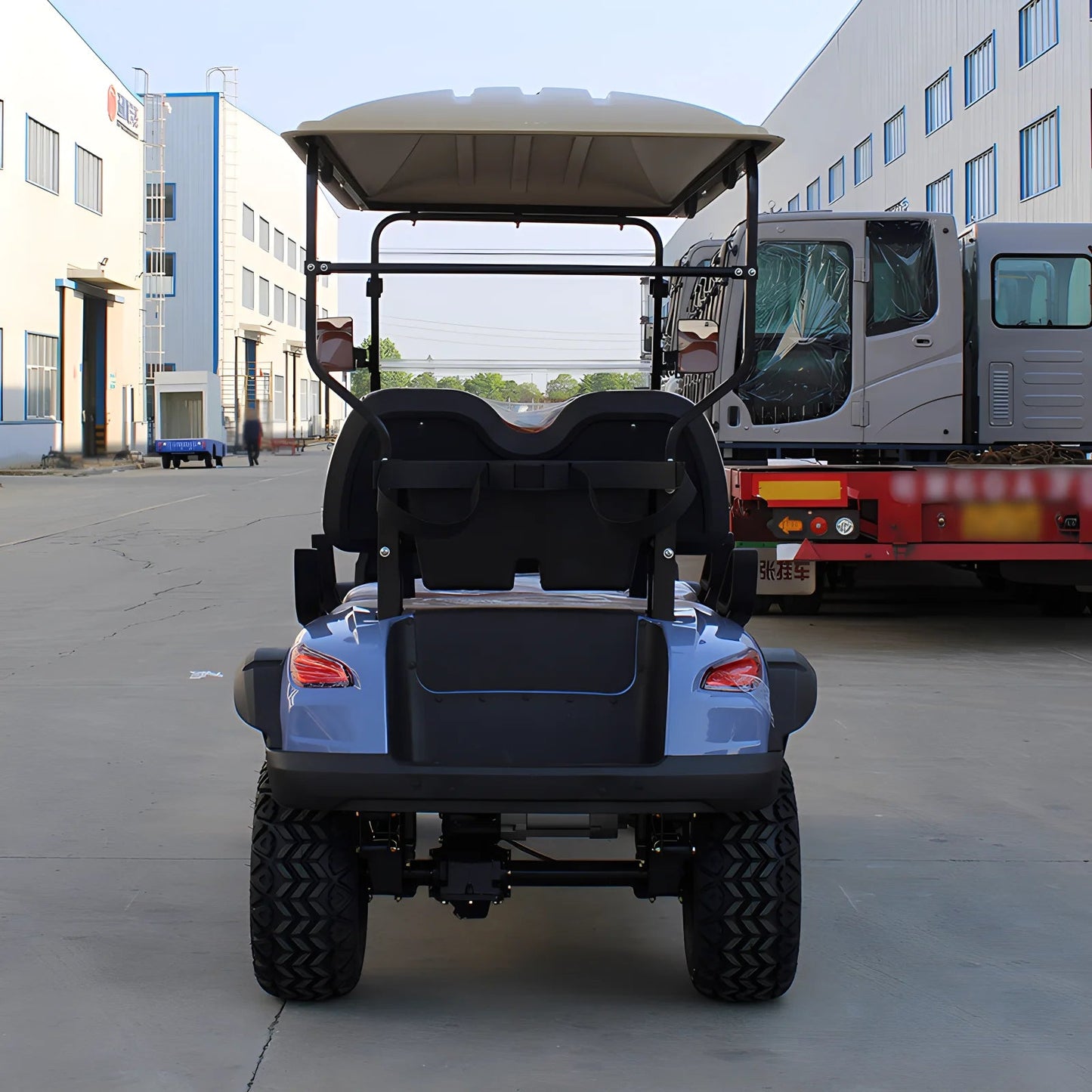 EEC Certified Street-Legal Electric Golf Cart - 72V Lithium Battery with Lifted Design