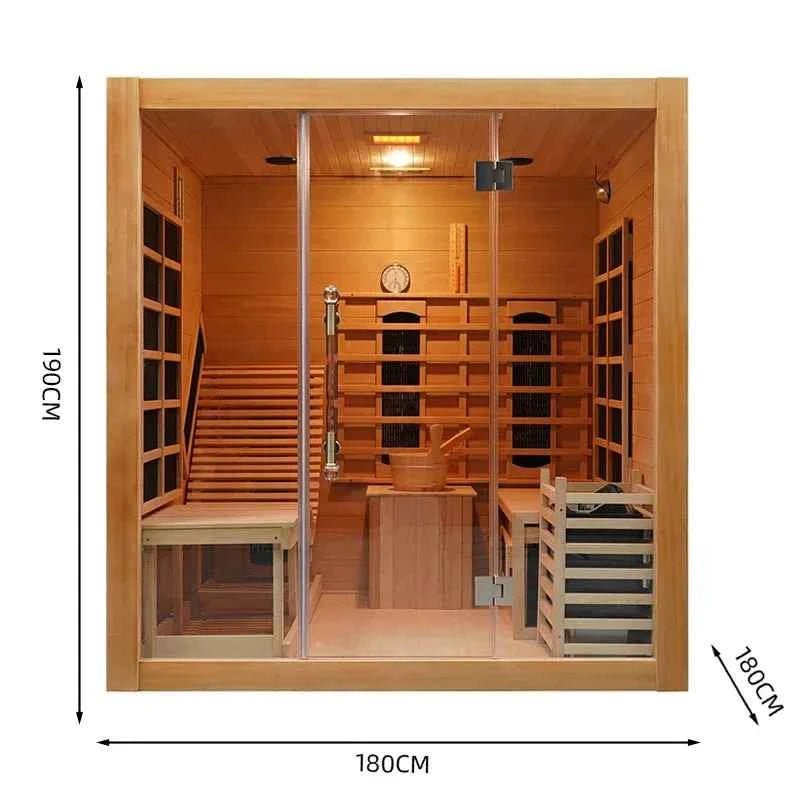 Far Infrared Sauna Benefits Unit 180 180 190cm 1