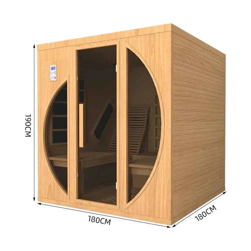 Far Infrared Sauna Benefits Unit 180 180 190cm