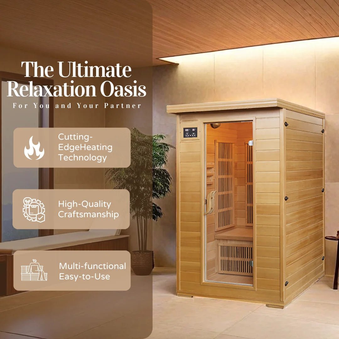 Far Infrared Sauna with Intelligent Temp Control
