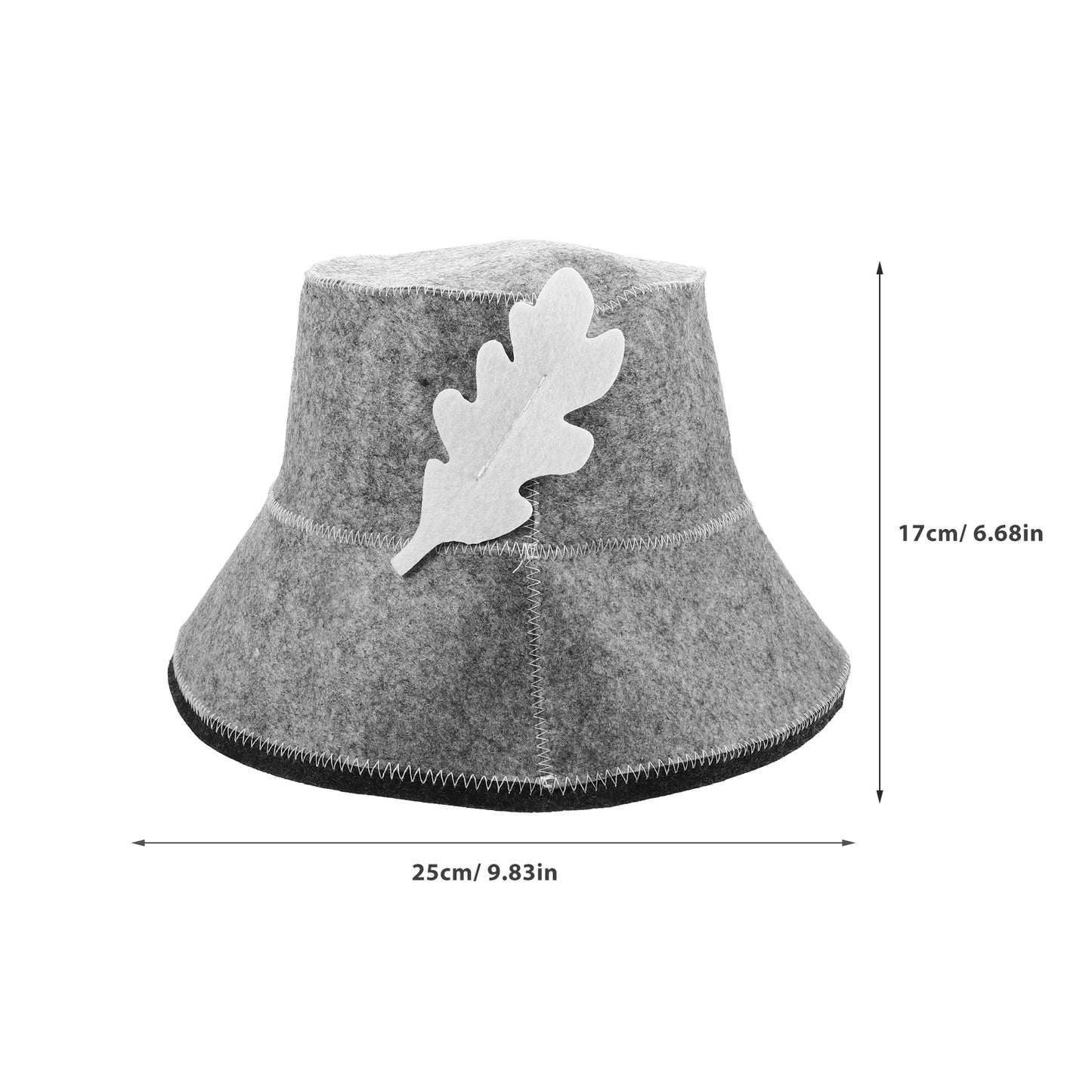 Felt Sauna Hat for Relaxation
