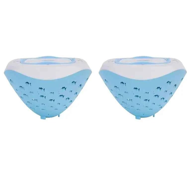 Floating Swim Pool Lights Waterproof Colorful Battery Operaed Submersible Pond Bathtub Hot tub Spa Fountain Projector Kids Gifts 2pack