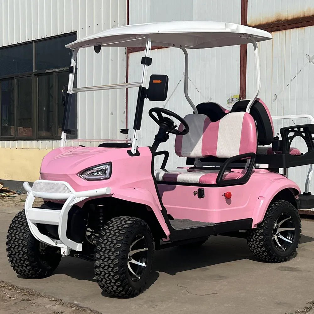 High-Performance 2-Seat Electric Golf Cart - Powerful 5000W Motor with Storage & Off-Road Capability MB 4