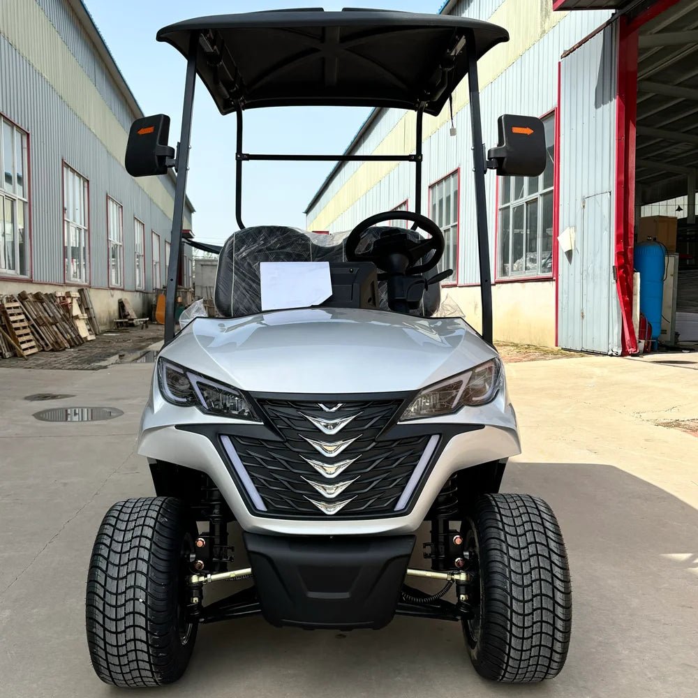 High-Performance 2-Seat Electric Golf Cart - Powerful 5000W Motor with Storage & Off-Road Capability
