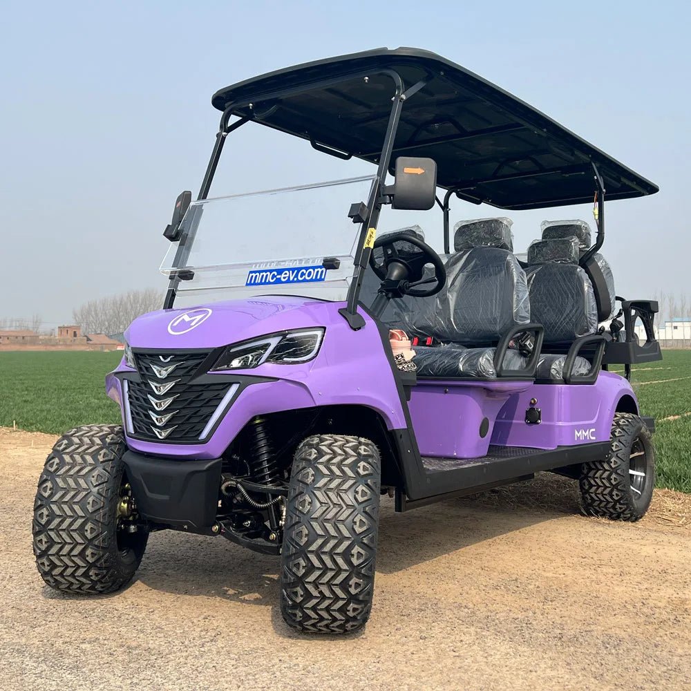 High-Performance 2-Seat Electric Golf Cart - Powerful 5000W Motor with Storage & Off-Road Capability MD 6