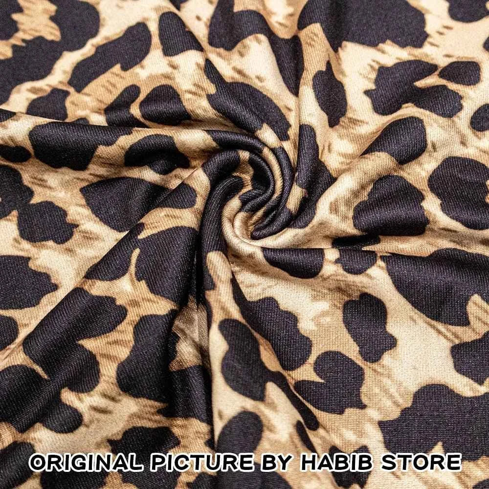 Leopard Print High Waist Flare Leggings - Slimming & Stylish for Women