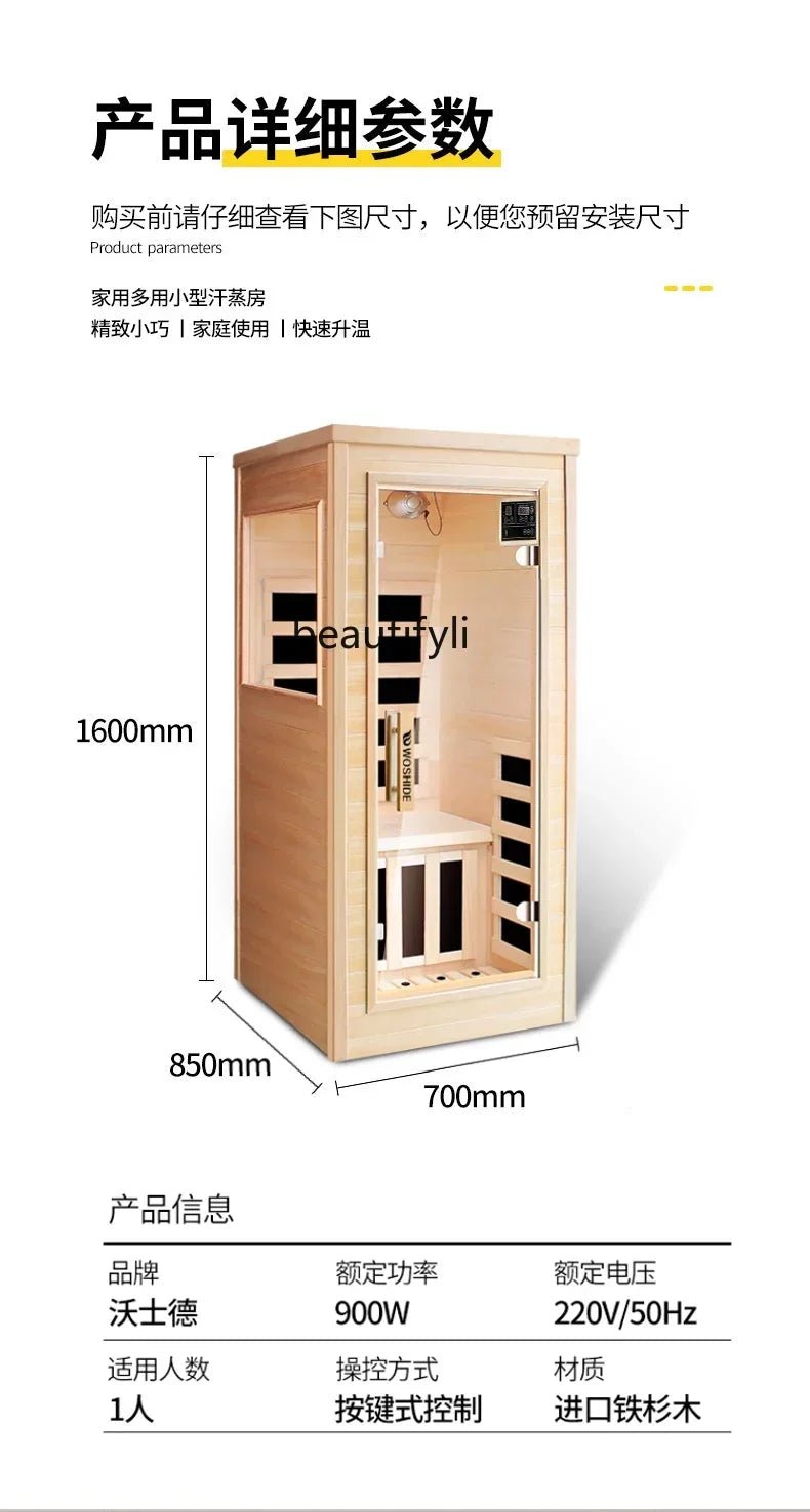 Home Sauna Room - Ultimate Wellness & Detoxification Experience - Top-Rated