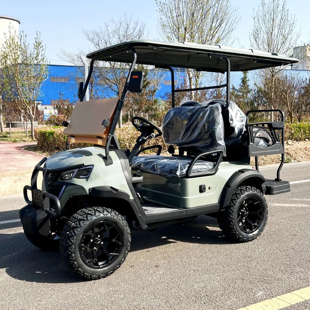 Hot Sale Popular Electric Golf Cart 6 Seater Lithium Battery Electric Scooter Manufacturer Customizable High NewTech For Adults 4 seats