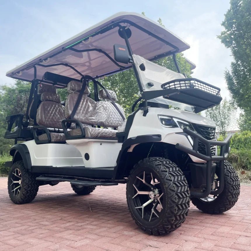 Hot Sale Popular Electric Golf Cart 6 Seater Lithium Battery Electric Scooter Manufacturer Customizable High NewTech For Adults