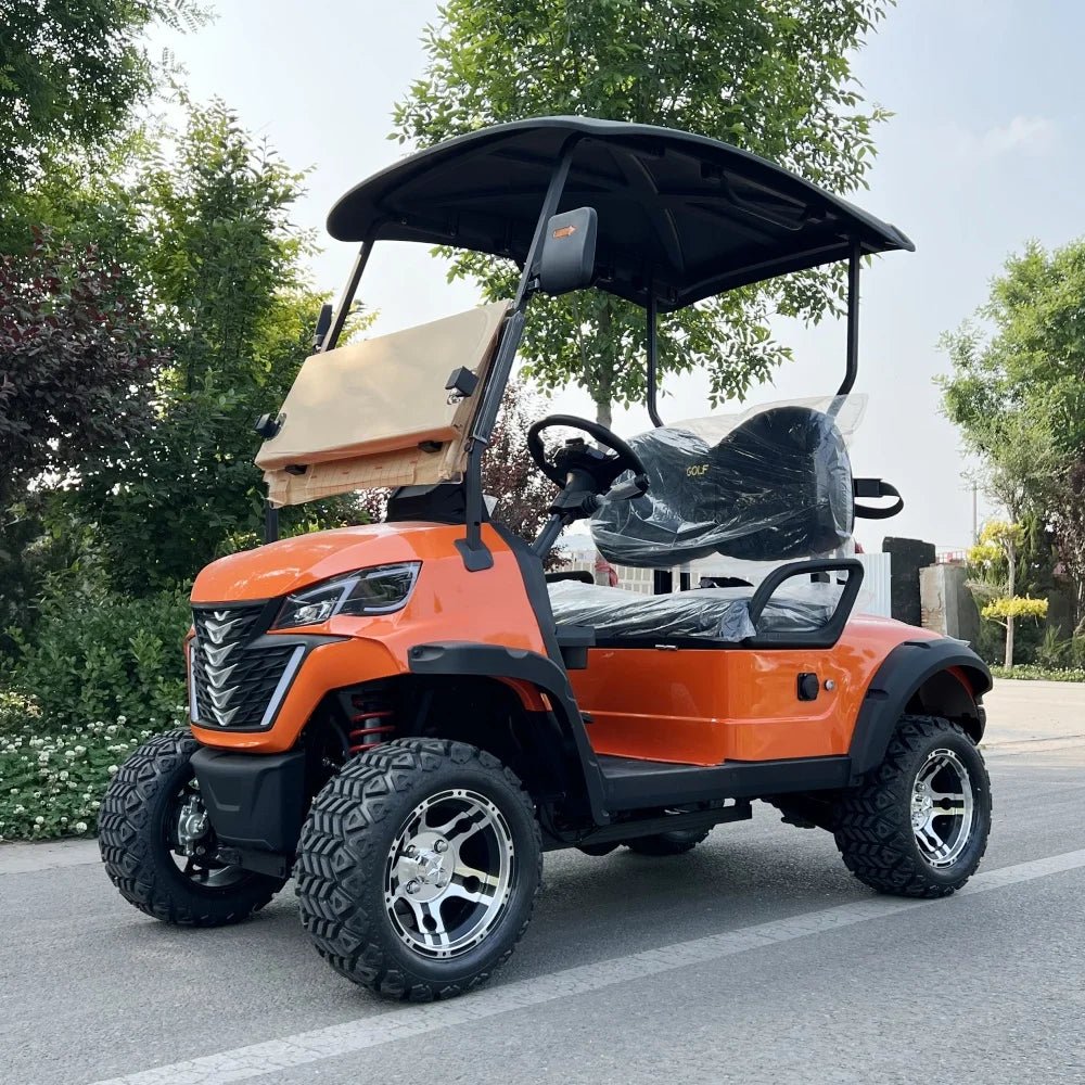 Hot Sale Popular Electric Golf Cart 6 Seater Lithium Battery Electric Scooter Manufacturer Customizable High NewTech For Adults 2 seats