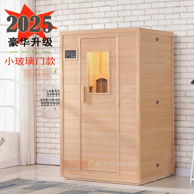Home Sauna Room for Relaxation double 5
