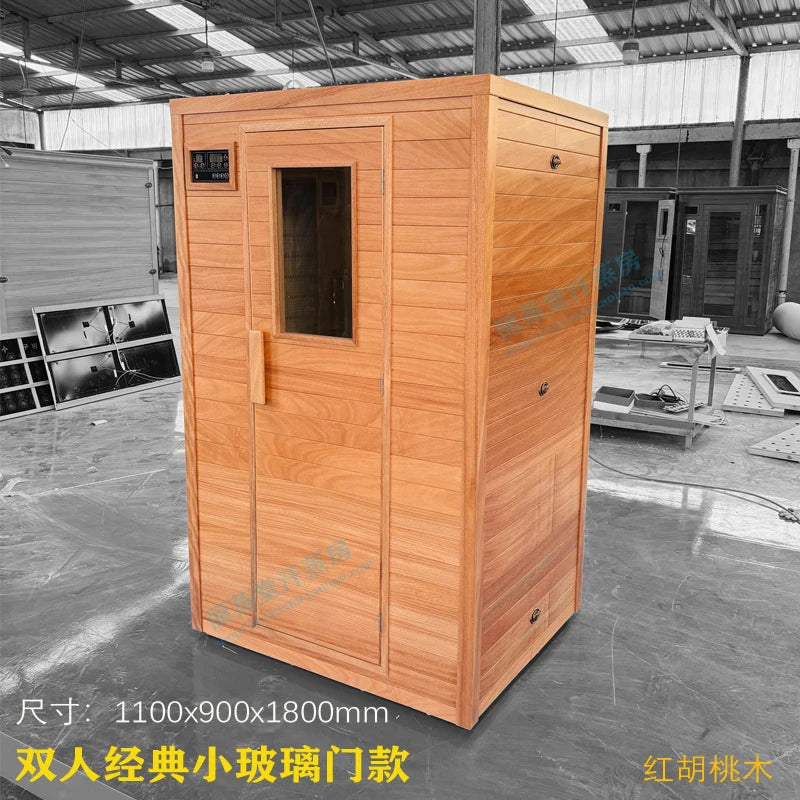 Home Sauna Room for Relaxation double 6