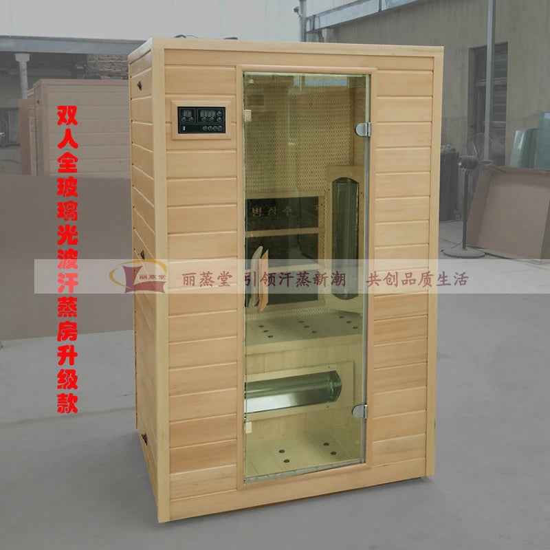 Home Sauna Room for Relaxation double 9