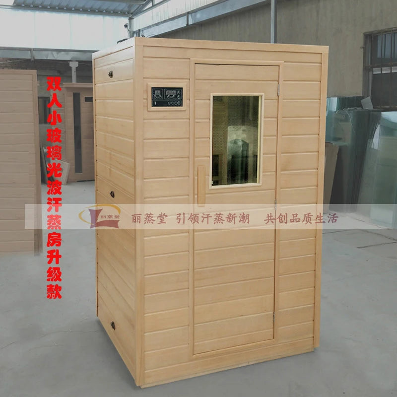 Home Sauna Room for Relaxation double 8