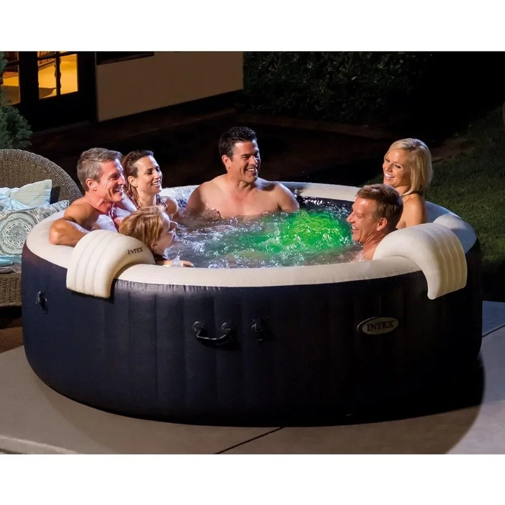 Luxurious 6-Person Portable Hot Tub - Enhance Your Relaxation Experience