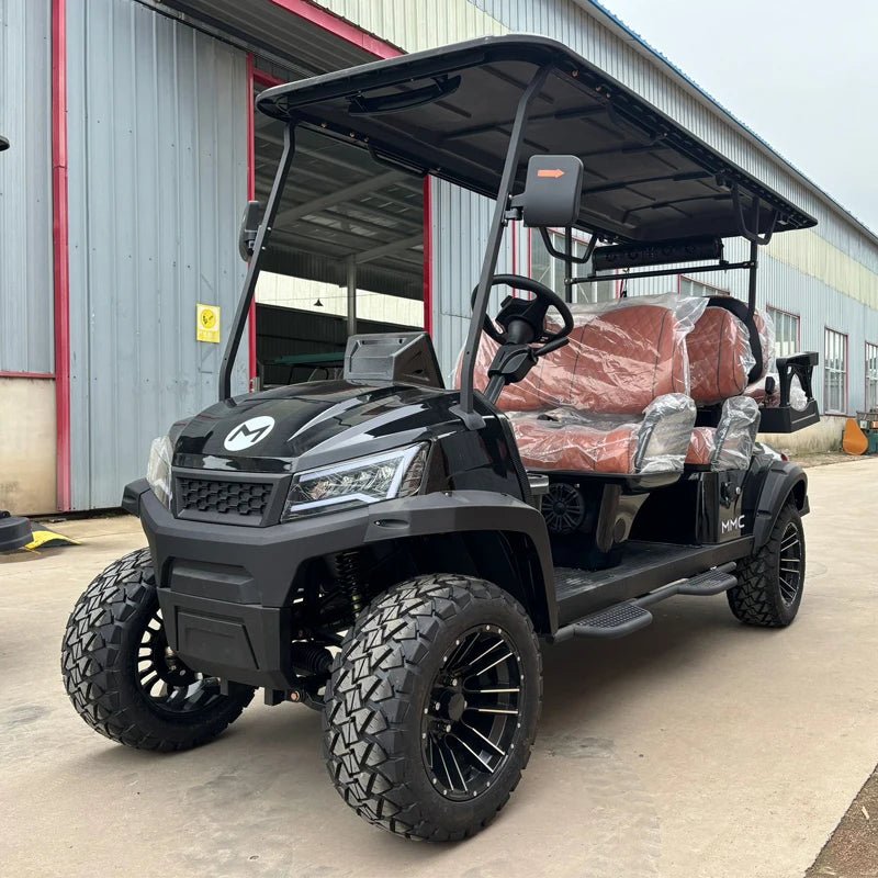 Luxury 6-Passenger Gas Golf Cart - Powerful 300cc/350cc Engine - Brand New Model
