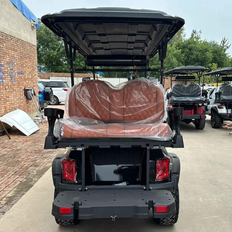 Luxury 6-Passenger Gas Golf Cart - Powerful 300cc/350cc Engine - Brand New Model