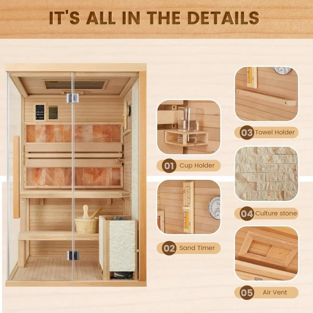 Luxury Steam Sauna for Home