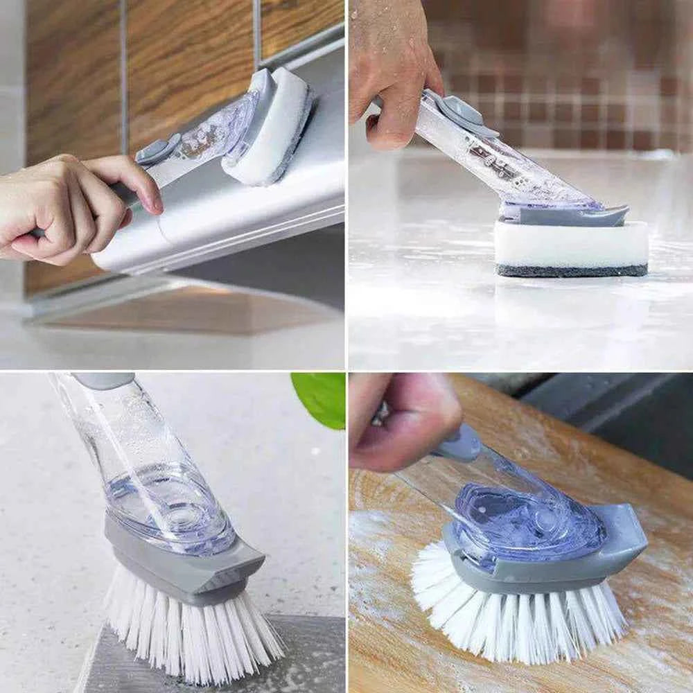 Multi-Functional Kitchen Brush for Easy Cleaning