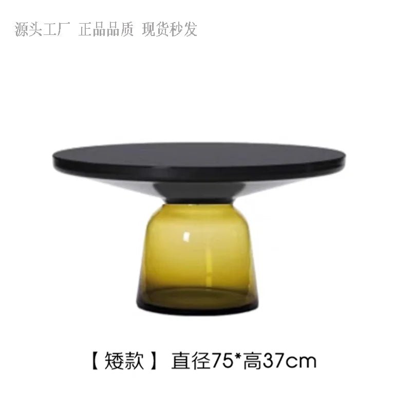 Multi-Purpose Standing Coffee Table - Modern Storage Organizer for Living Room & Office Short17