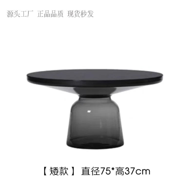 Multi-Purpose Standing Coffee Table - Modern Storage Organizer for Living Room & Office Short16