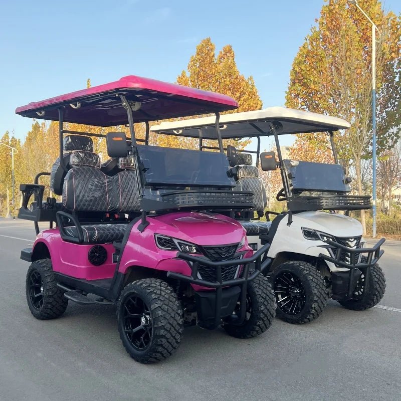 New Design Factory Supply Street Legal4 6 Seat Electric Golf Cart 4 6 Passenger Wholesale Price