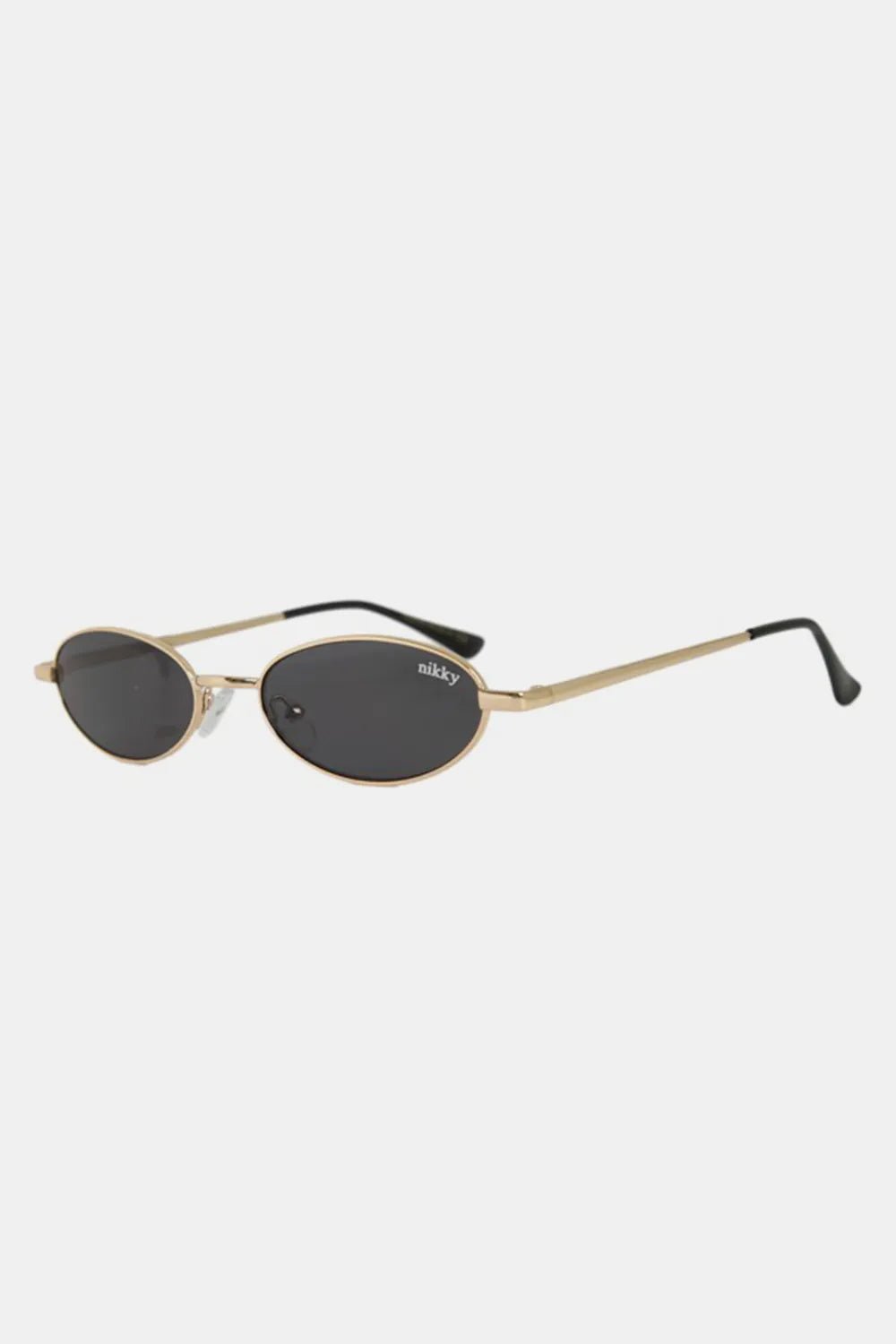 Nicole Lee USA Metal Frame Finley Oval Sunglasses - My Store
