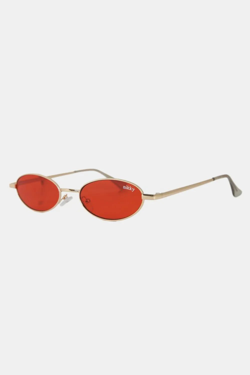 Nicole Lee USA Metal Frame Finley Oval Sunglasses - My Store
