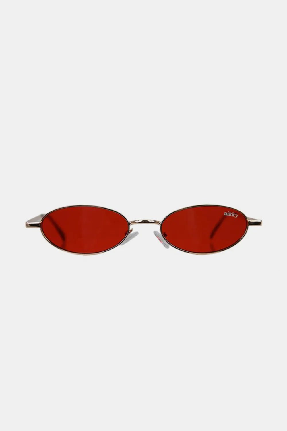 Nicole Lee USA Metal Frame Finley Oval Sunglasses - My Store