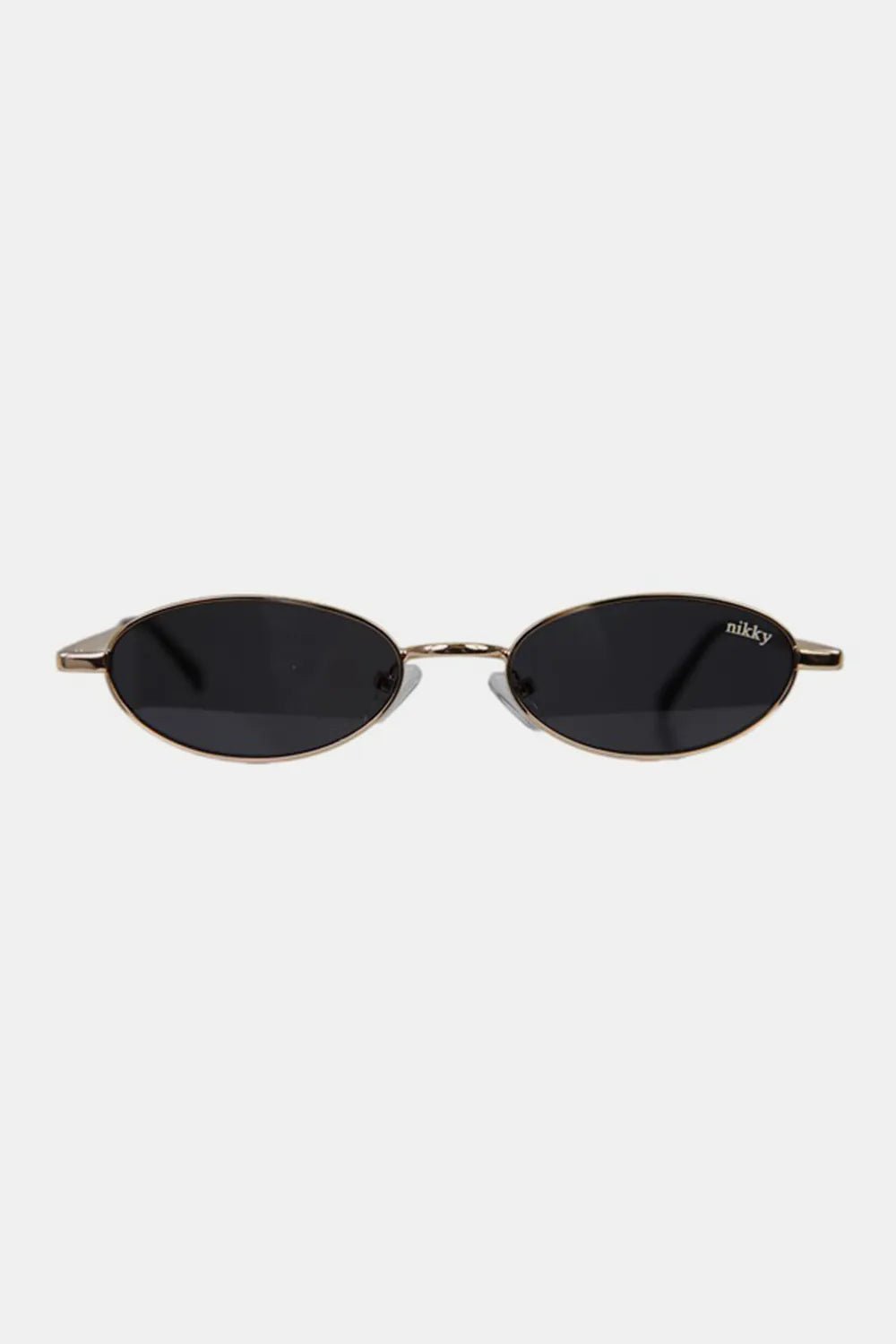 Nicole Lee USA Metal Frame Finley Oval Sunglasses - My Store