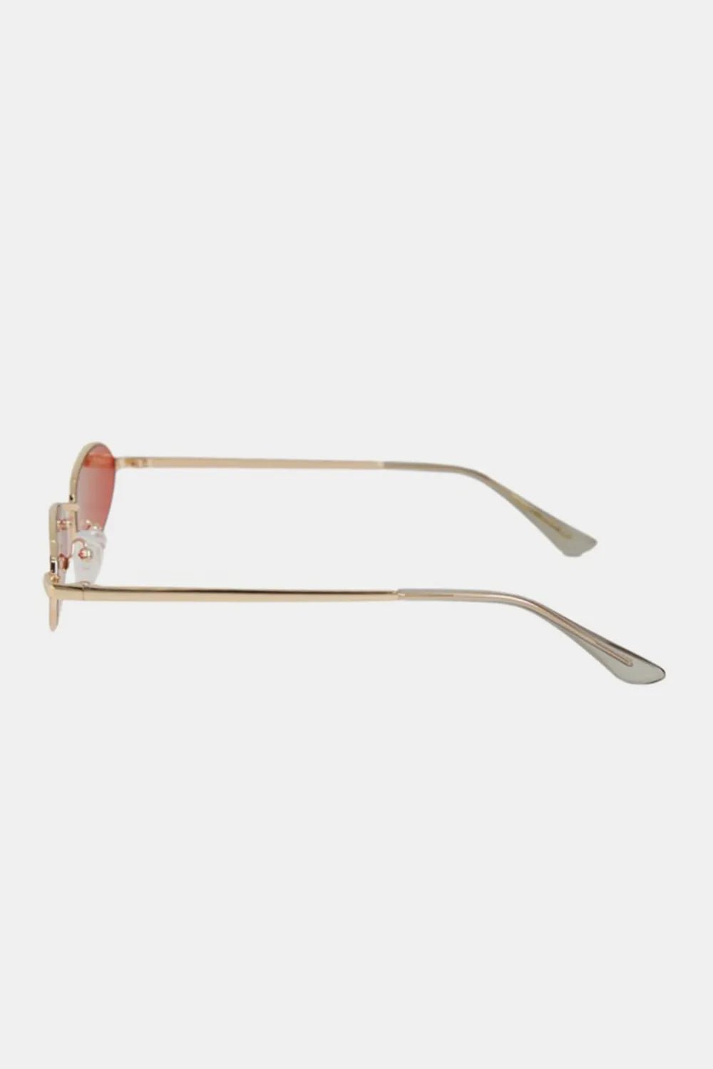 Nicole Lee USA Metal Frame Finley Oval Sunglasses - My Store