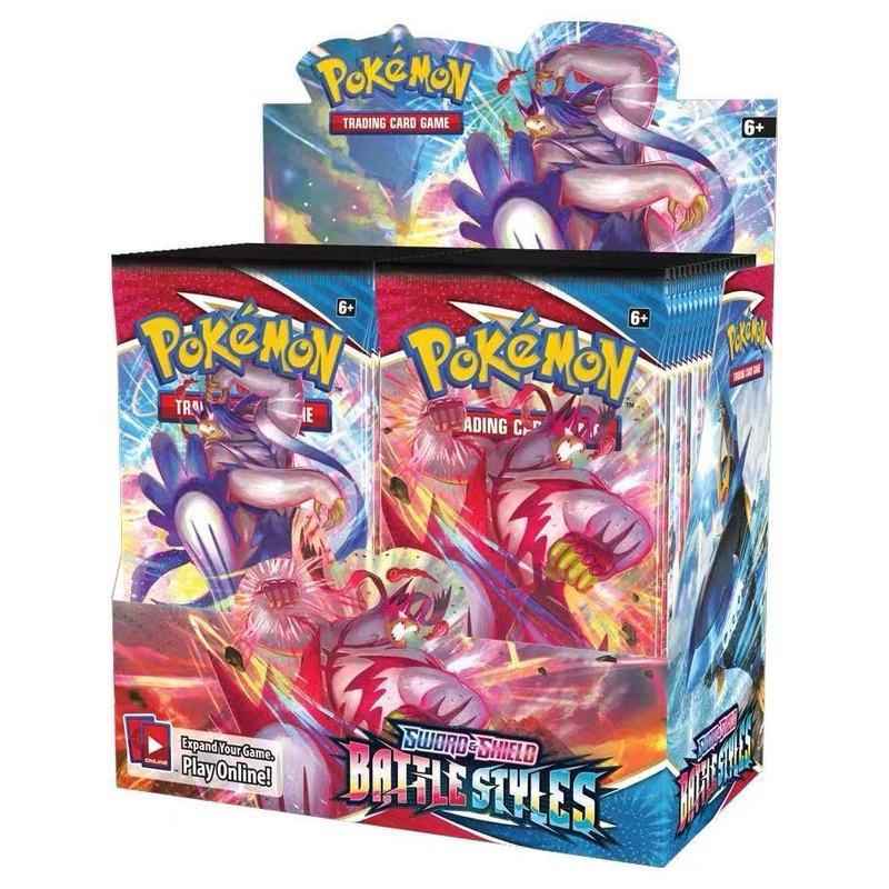 Pokémon Sword and Shield Battle Styles Booster Box for collectors to buy Pokémon cards online