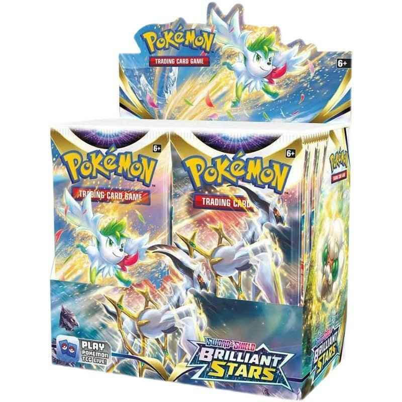 Pokémon trading card game box set featuring Brilliant Stars packs to buy Pokémon cards online