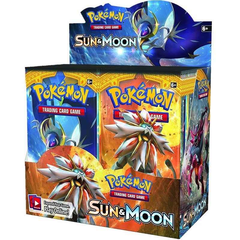 Pokémon Sun and Moon Trading Card Game Booster Box for collectors to buy Pokémon cards online