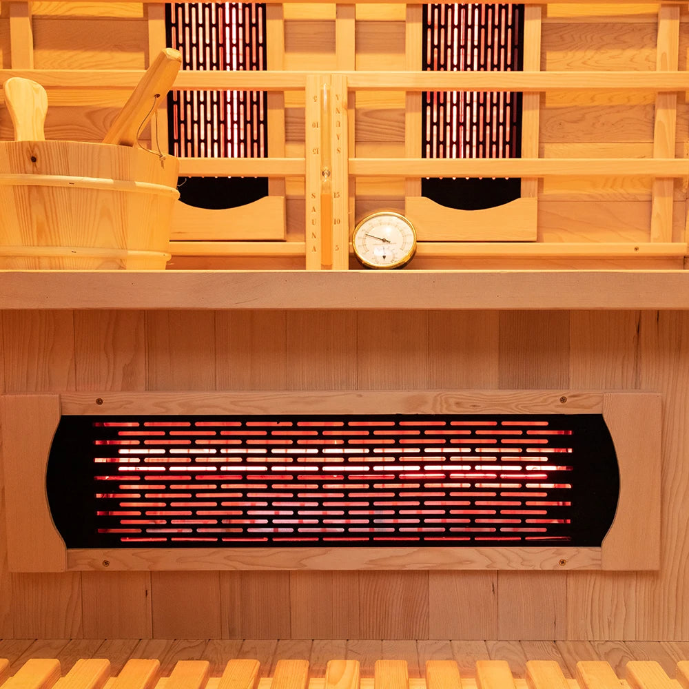 Portable Infrared Sauna for Indoors by Classical Wearable