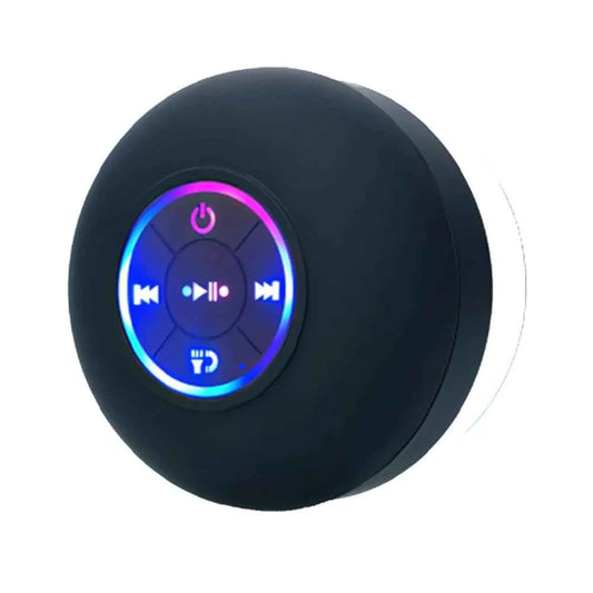 Signature Portable Bluetooth Speaker - Waterproof & Suction Cup Design for Outdoor Fun black Speaker