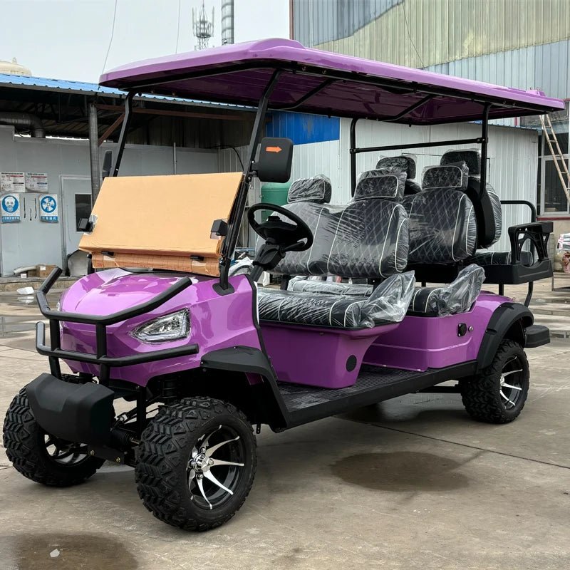 Premium 2025 Luxury Golf Cart - 4-Passenger Model with Exclusive Features for Golf Enthusiasts MB6 seats CN