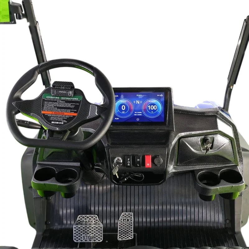 Premium 2025 Luxury Golf Cart - 4-Passenger Model with Exclusive Features for Golf Enthusiasts