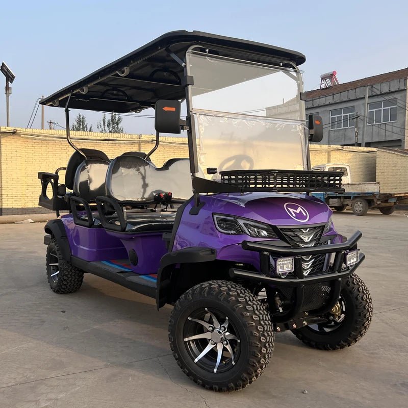 Premium 72V Electric Golf Cart - CE/DOT Certified Off-Road Model with Modern Design MD6