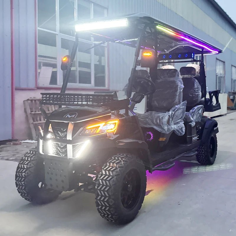 Premium 72V Electric Golf Cart - CE/DOT Certified Off-Road Model with Modern Design