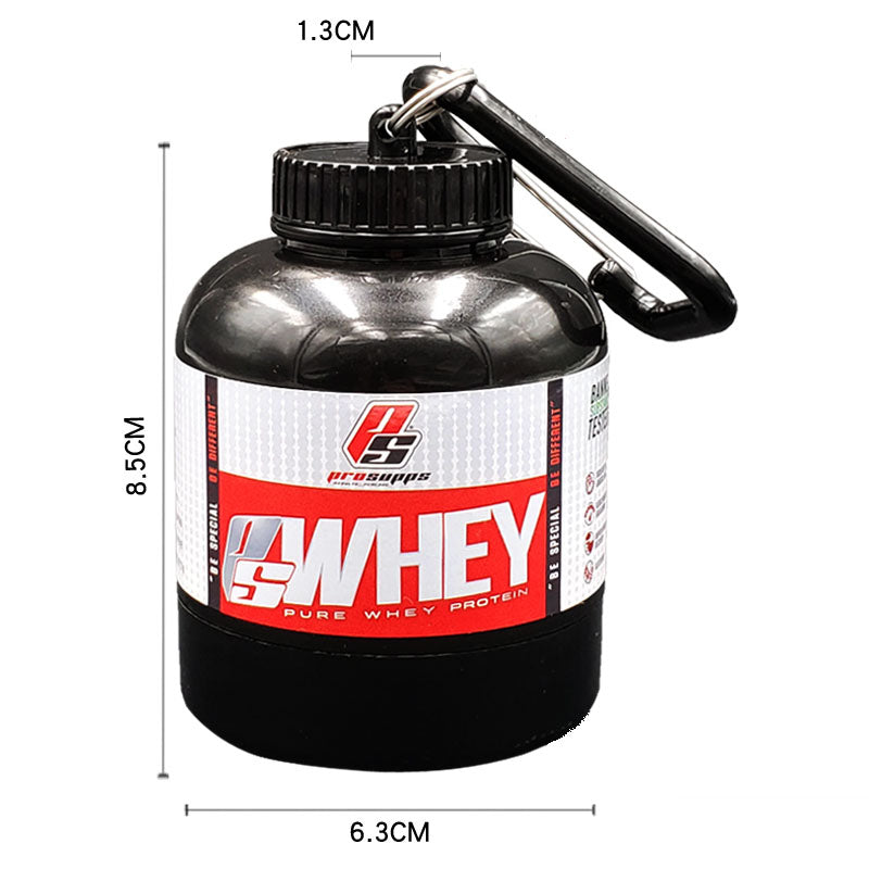 Dymatize Fitness Supplement Container - ISO100 Hydra Large Black [load 50-55g
