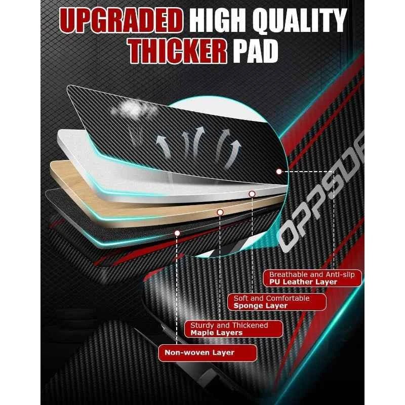 Professional Weight Bench with Leg Extension&Leg Curl&Preacher Curl,Heavy-Duty Adjustable Weight Bench Press Set Incline Decline