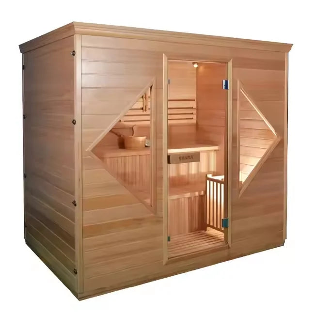 Premium Red Cedar 3 Person Sauna Default Title