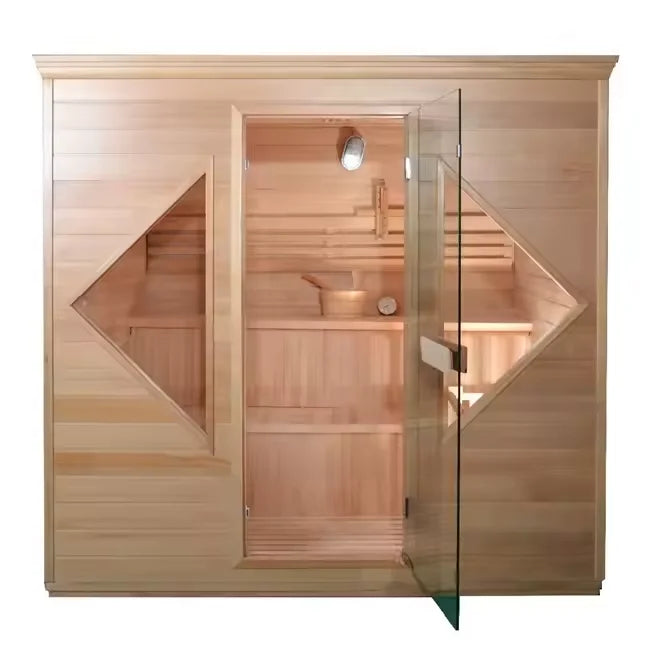 Premium Red Cedar 3 Person Sauna