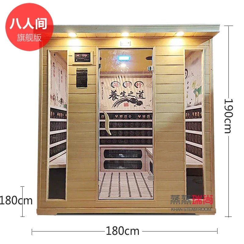 Relaxation Steam Sauna - Ultimate Wellness Experience F