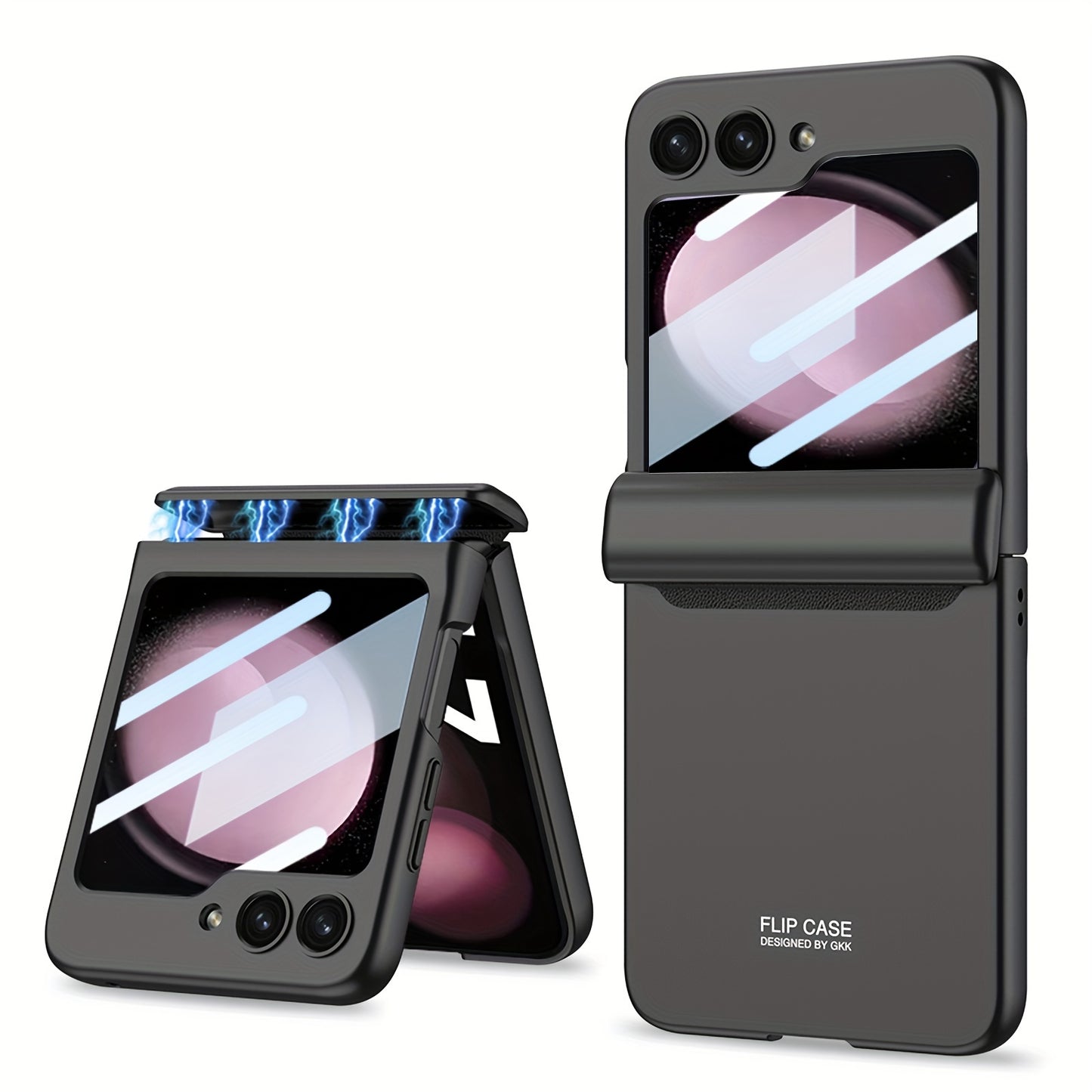 Samsung Z Flip 5 Protective Case - Stylish & Durable Black Samsung Galaxy Z Flip 5