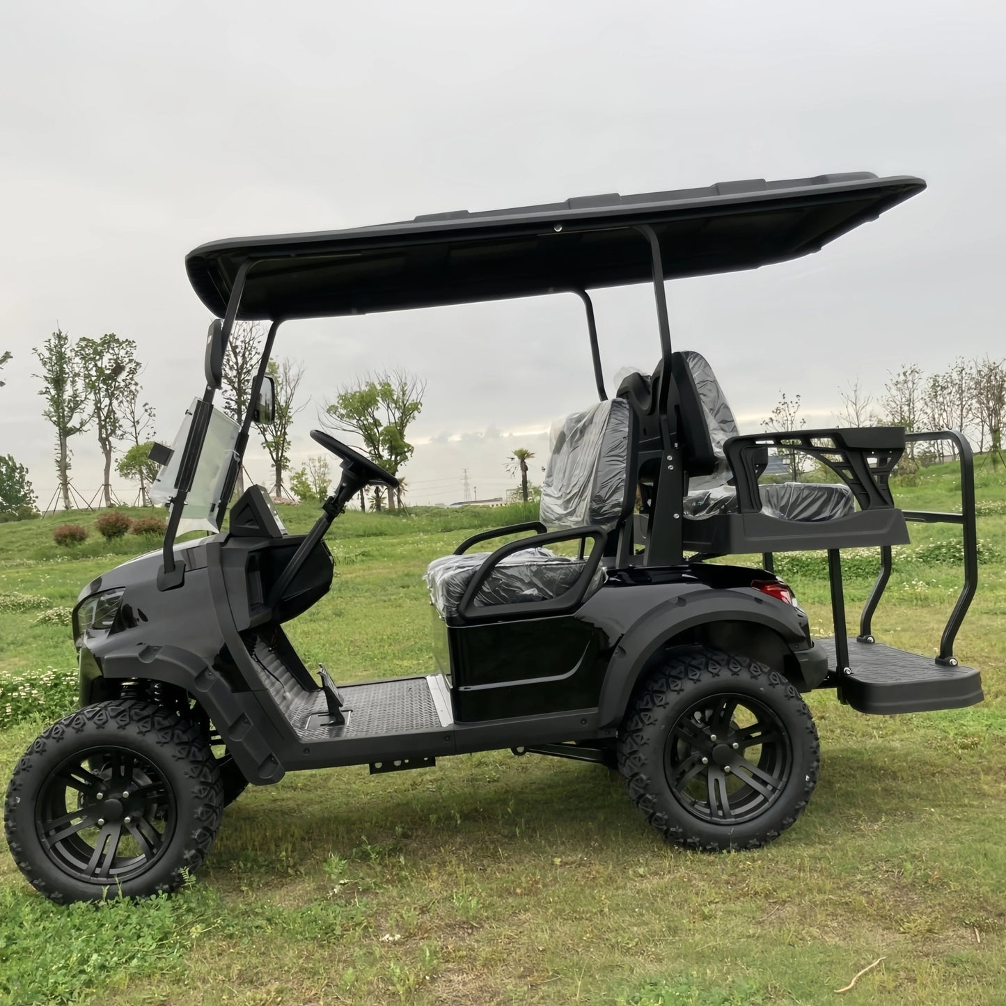 Versatile Electric Golf Cart - Multi-Purpose for Hunting, Farming & Beach - Premium Golf Buggy