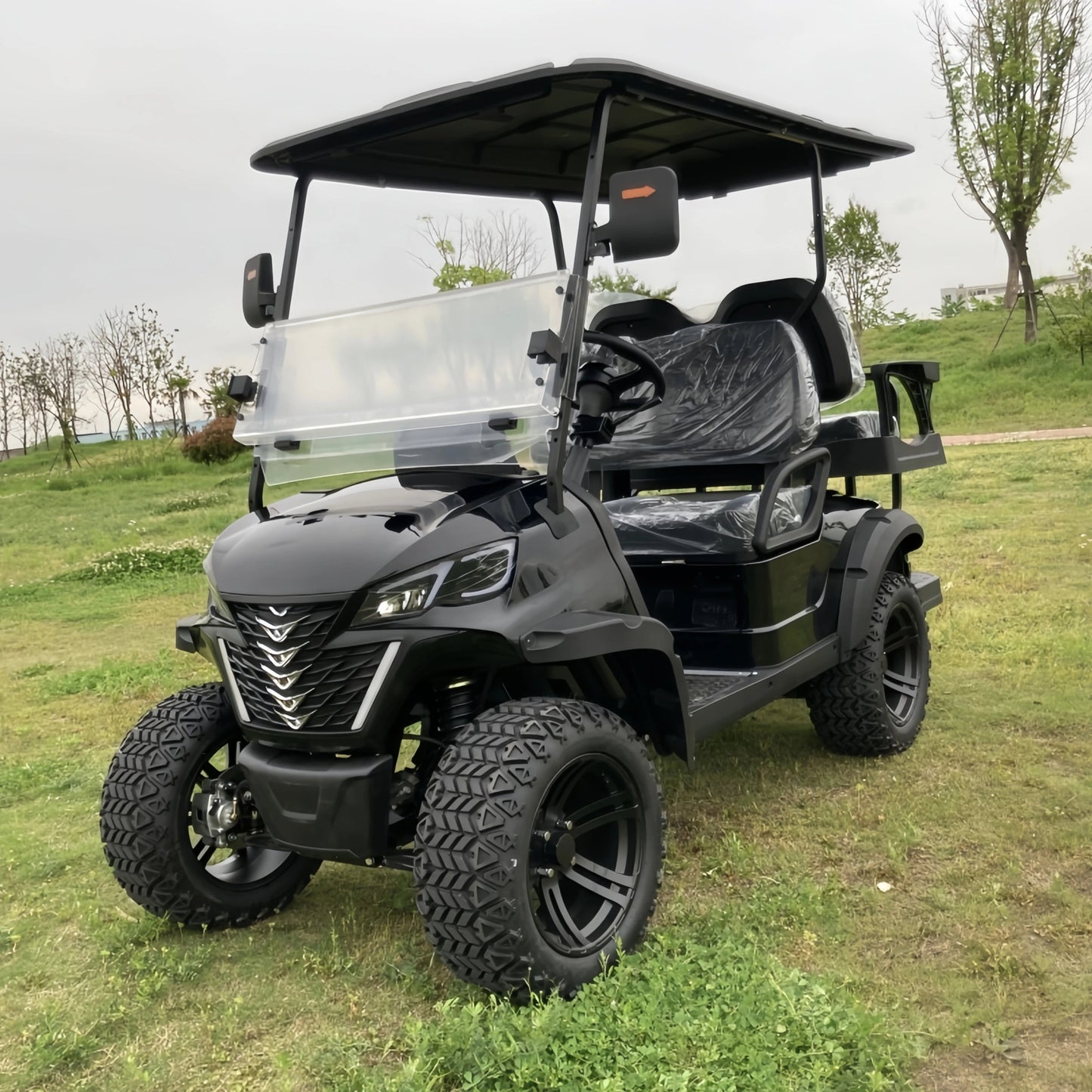 Versatile Electric Golf Cart - Multi-Purpose for Hunting, Farming & Beach - Premium Golf Buggy
